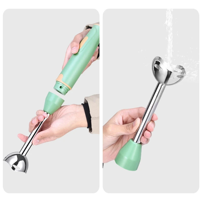 Handheld Electric Stick Blender - White