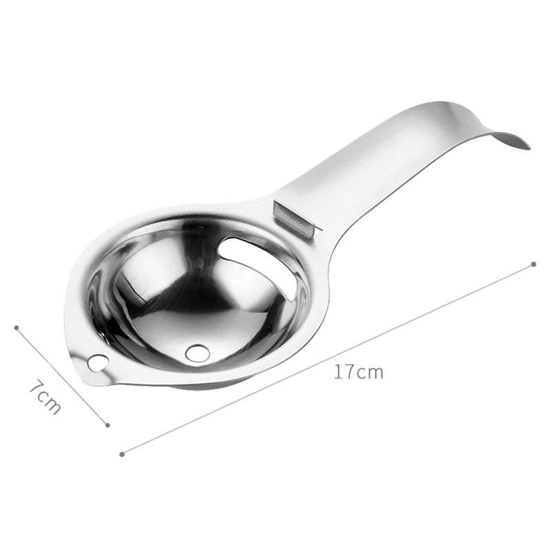 Stainless Steel Long Handle Egg Yolk Separator