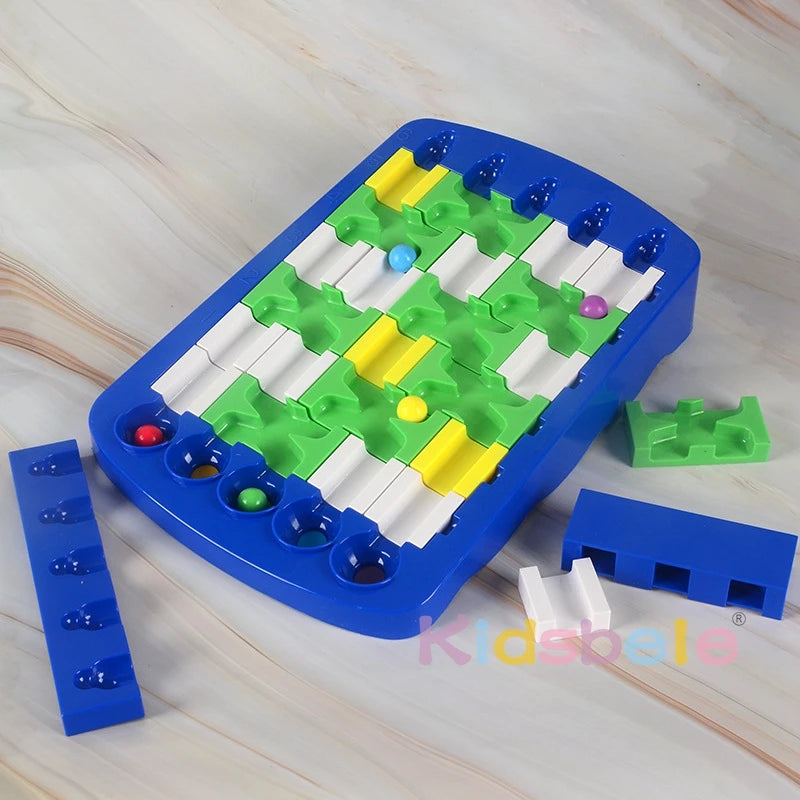 Logical Maze Puzzle Board Game for Kids and Adults