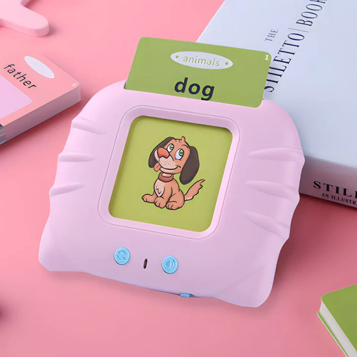 SHOP - Kids Early Learning Flashcards - Audible Reading Device + 510 Words! - Housebia